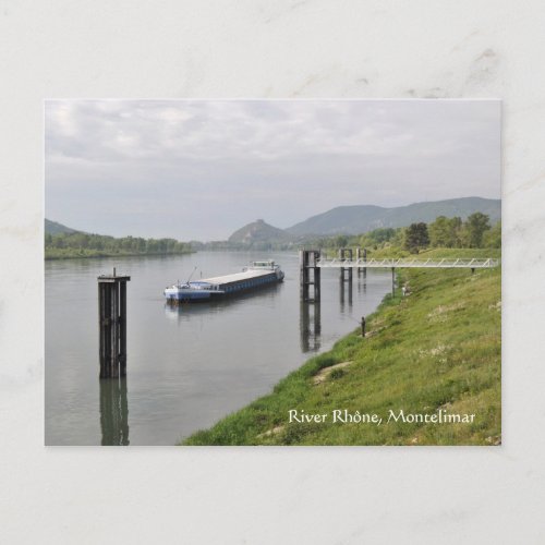 Rhône, Montelimar, Drome, France postcard postcard