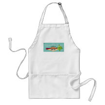 Rhubarb Pie Capital Apron