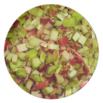 Rhubarb Party Plates