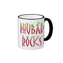 Rhubarb Rocks Mugs