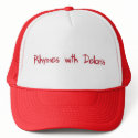 Rhymes with Deloris hats by SusanLX Rhymes with Deloris hats