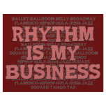 Rhythm Is My Business Flyer Design