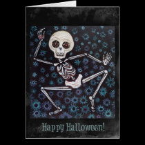 Rhythm Was a Dancer (1) Halloween Card cards