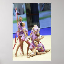 Rhythmic Gymnastic Print