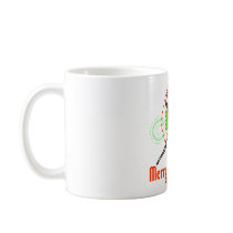 Rhythmic Gymnastics Merry Christmas mugs