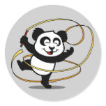 Rhythmic Gymnastics Panda Stickers