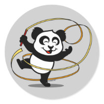 Rhythmic Gymnastics Panda stickers by cuteunion Rhythmic Gymnastics Panda stickers
