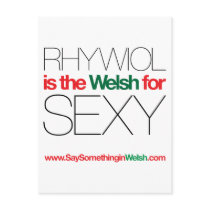 RHYWIOL postcards