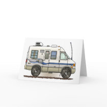 Rialta Winnebago Camper RV Greeting Card