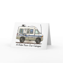 Rialta Winnebago Camper RV M Card