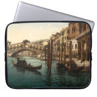 Rialto Bridge I, Venice, Italy Computer Sleeve