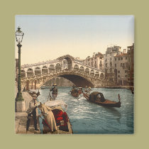 Rialto Bridge II, Venice, Italy magnets