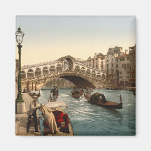 Rialto Bridge II, Venice, Italy Refrigerator Magnet