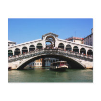 Rialto Bridge in Venice postcards
