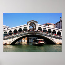 Rialto Bridge in Venice posters