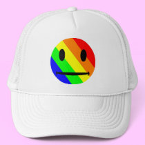 Rianbow Smiley Hat hats