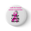rib4t, walk for breast cancer awareness buttons