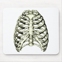 Rib Cage Bronze Mouse Pad