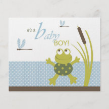 Ribbit Advice Card Flyers