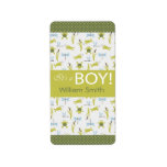 Ribbit Mini Hershey Bar Label