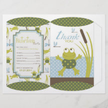 Ribbit Mini Puff Box Flyer Design