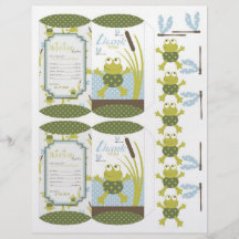 Ribbit Mini Puff Box Flyer Design