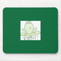 RIBBIT! mousepads by sammimlamv RIBBIT! mousepads