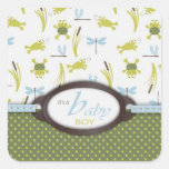 Ribbit Square Sticker