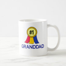 Ribbon #1 Granddad Coffee Mugs