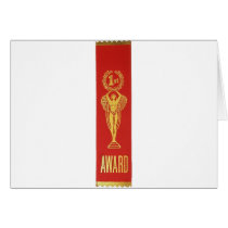 Ribbon - 1st Place cards by GeorgeBrulin Ribbon - 1st Place cards