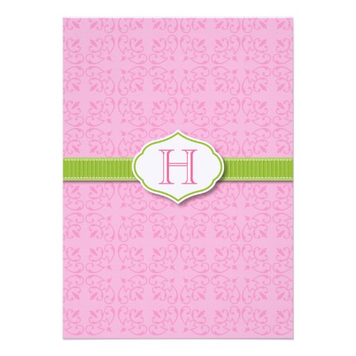 Ribbon and Seal Wedding Invitation
