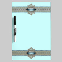 Ribbon aqua Dry Erase Board dry erase boards