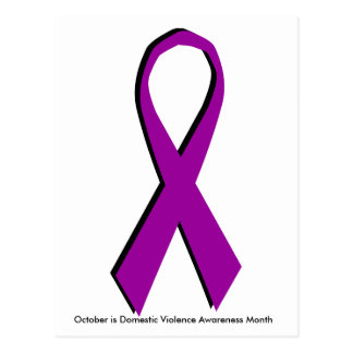 26+ Domestic Violence Ribbon Postcards | Zazzle