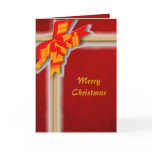 Ribbon Christmas Card