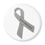 Ribbon Circle Magnet