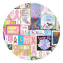 Ribbon Collage Envelope Seals stickers by WesternWeddings Ribbon Collage Envelope Seals stickers