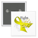 Ribbon - Fight Like a Girl - Bladder Cancer buttons