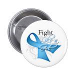 Ribbon - Fight Like a Girl - Thyroid Disease buttons