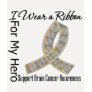 Ribbon For My Hero - Brain Cancer Tshirt