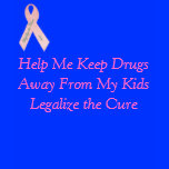 Ribbon Green Gray, Help Me Keep Drugs Away From... T Shirts