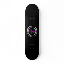 Ribbon (humanized) Black skateboards