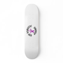 Ribbon (humanized) White Skateboard Decks