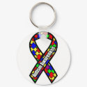 Ribbon Keychain by lsautism Ribbon Keychain
