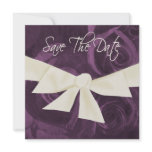 Ribbon n Roses Save the Date Personalized Invites