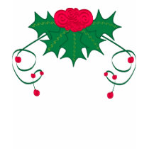 Ribbon of Holly t-shirts