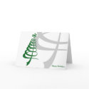 Ribbon Tree Happy Holidays Card (Dekana)