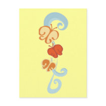Ribbons and Butterflies Post Cards