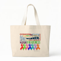 Ribbons For a Cause Tote Bag
