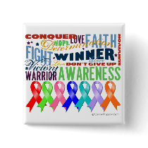 Ribbons For a Cause Pin