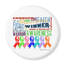 Ribbons For a Cause Magnets